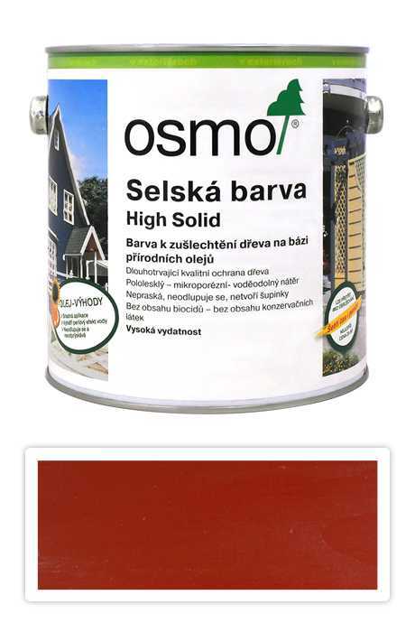 Selská barva OSMO 2.5l Nordicky červená 2308