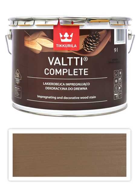 TIKKURILA Valtti Complete - matná tenkovrstvá lazura s ochranou proti UV záření 9 l Sora 5063