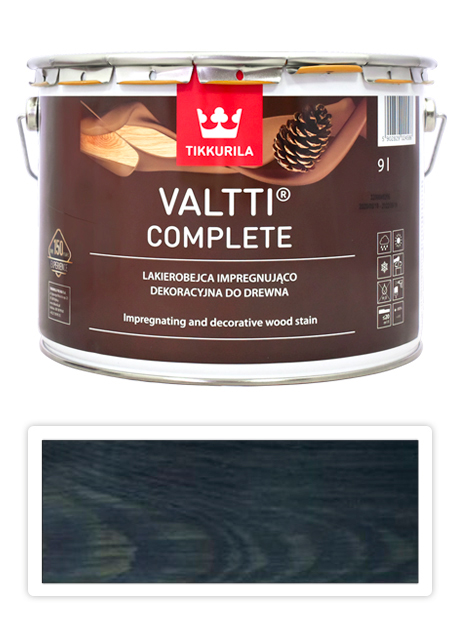 TIKKURILA Valtti Complete - matná tenkovrstvá lazura s ochranou proti UV záření 9 l Yö 5086