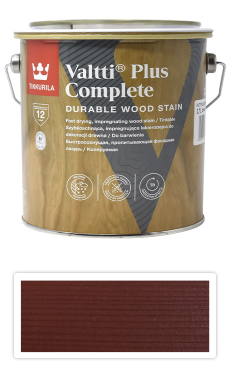 TIKKURILA Valtti Plus Complete - matná tenkovrstvá lazura 2.7 l Orava 5057