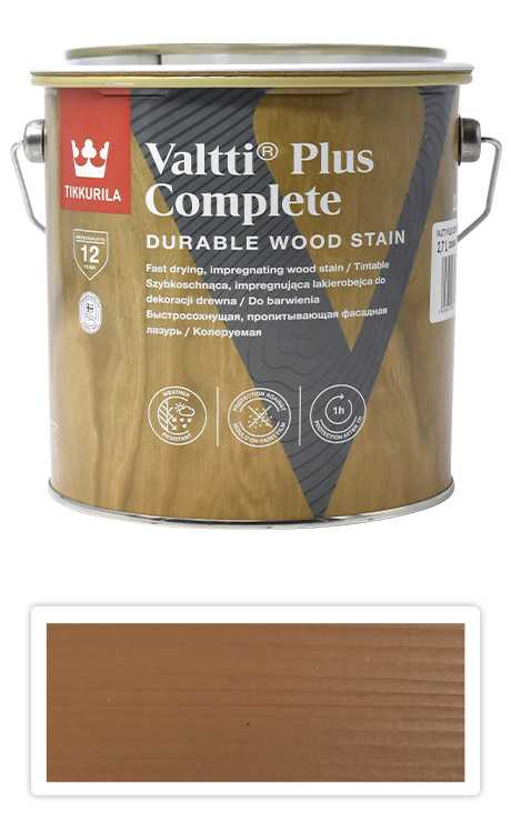 TIKKURILA Valtti Plus Complete - matná tenkovrstvá lazura 2.7 l Pihka 5051