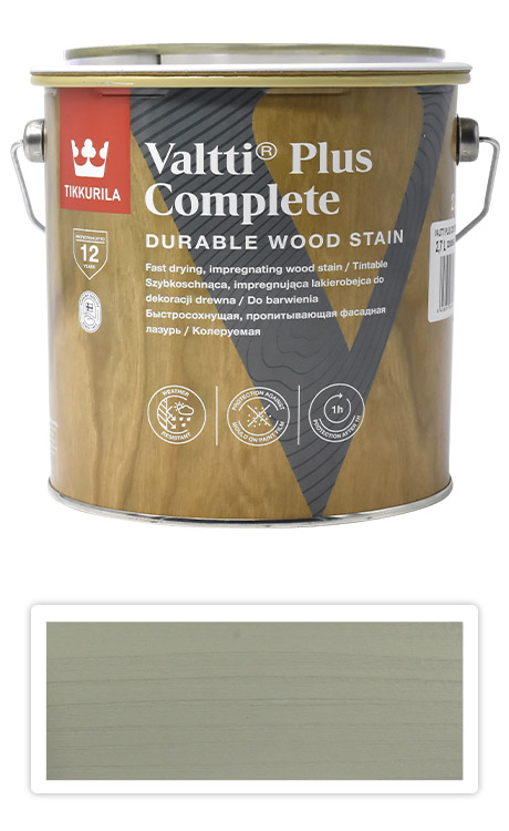 TIKKURILA Valtti Plus Complete - matná tenkovrstvá lazura 2.7 l Tuohi 5062