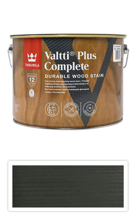 TIKKURILA Valtti Plus Complete - matná tenkovrstvá lazura 9 l Lieko 5067