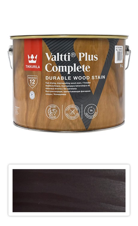 TIKKURILA Valtti Plus Complete - matná tenkovrstvá lazura 9 l Varpu 5076