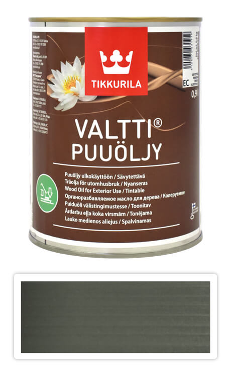 TIKKURILA Valtti wood oil - olej na terasy a nábytek 0.9 l Laavu 5082