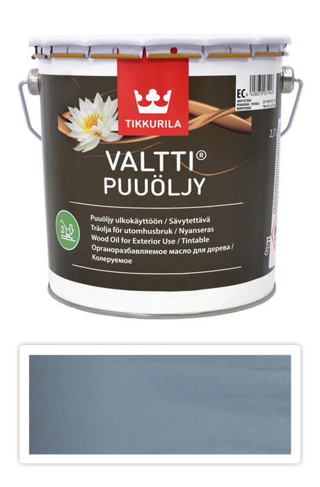 TIKKURILA Valtti wood oil - olej na terasy a nábytek 2.7 l Kajo 5084