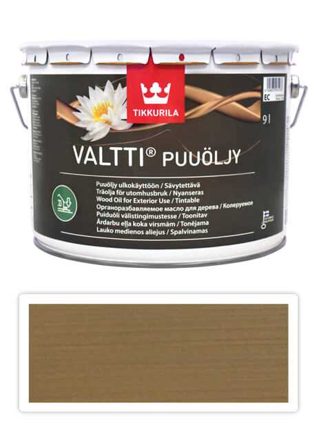 TIKKURILA Valtti wood oil - olej na terasy a nábytek 9 l Heinä 5064