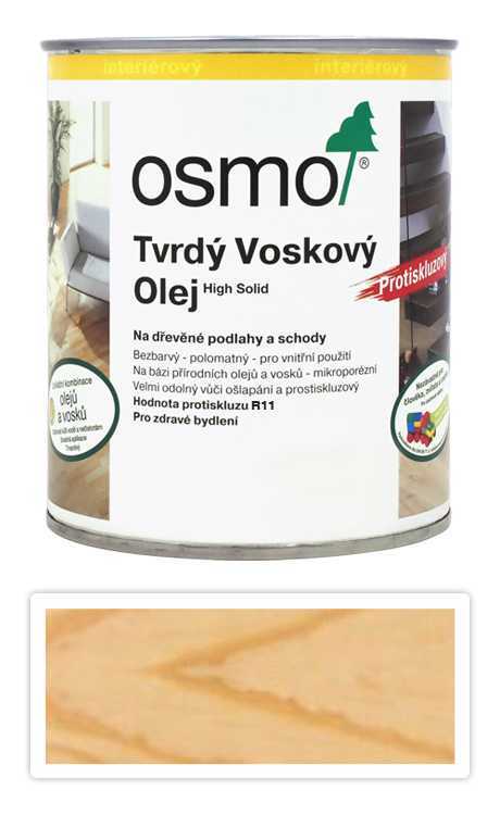 Tvrdý voskový olej OSMO 0.75l protiskluzový R11 bezbarvý 3089