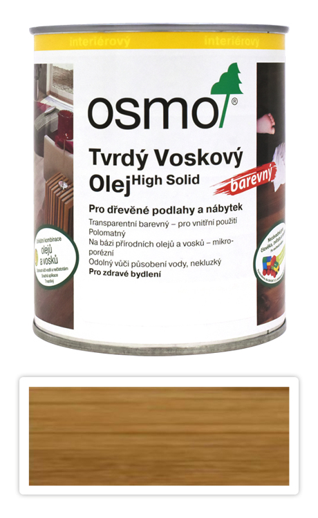 Tvrdý voskový olej OSMO barevný 0