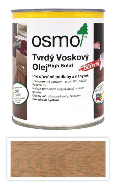 Tvrdý voskový olej OSMO barevný 0