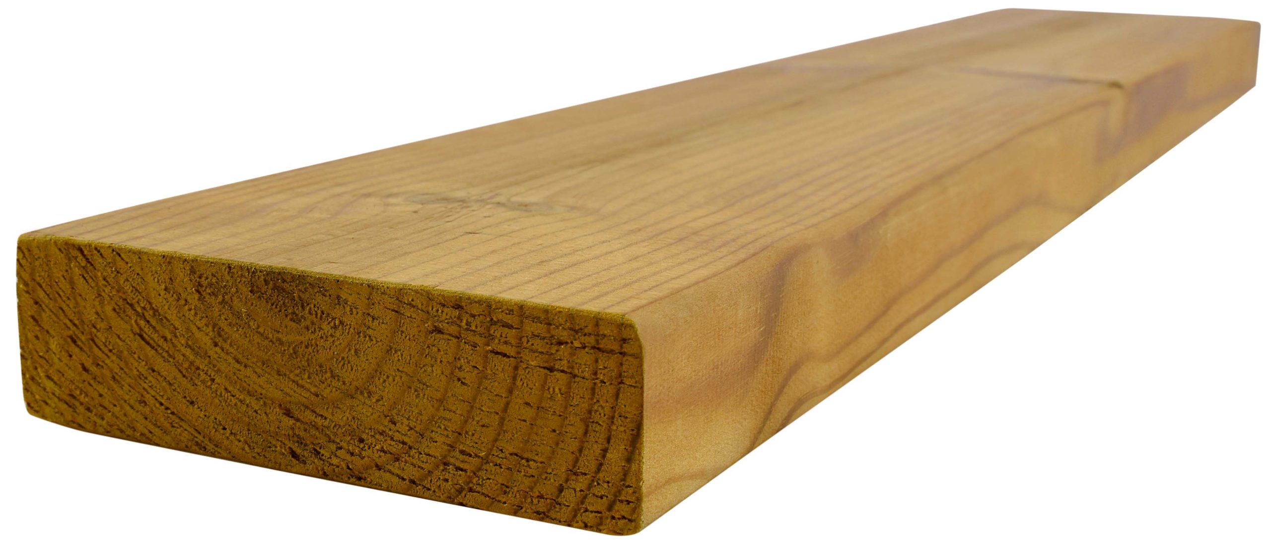 THERMOWOOD - tepelně upravené dřevo Fasádní obklady - Polorhombus HSS - 28/42x42x4200 ThermoWood® borovice