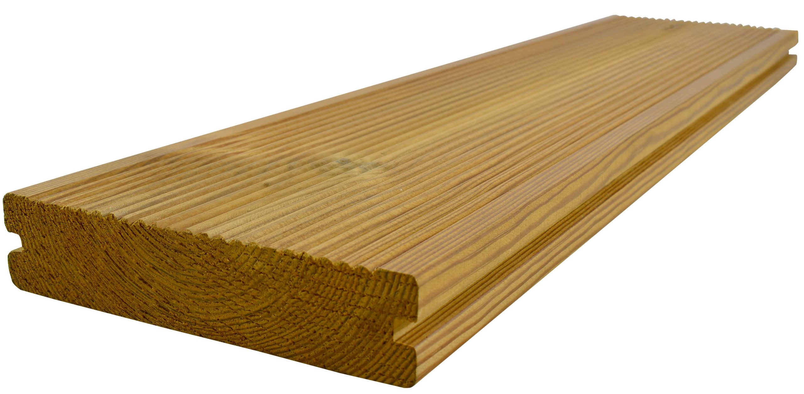 THERMOWOOD - tepelně upravené dřevo Terasová prkna 26x117x4200 AntiSlip ThermoWood® borovice - povrch jemná drážka