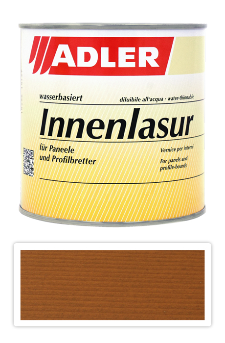 ADLER Innenlasur UV 100 - přírodní lazura na dřevo pro interiéry 0.75 l Autumn ST 01/5