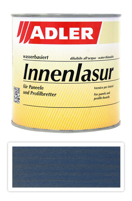 ADLER Innenlasur - vodou ředitelná lazura na dřevo pro interiéry 0.75 l Tulum ST 07/2