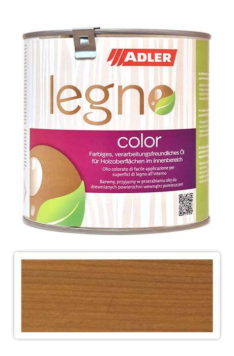 ADLER Legno Color - zbarvující olej pro ošetření dřevin 0.75 l Cornflakes ST 09/2