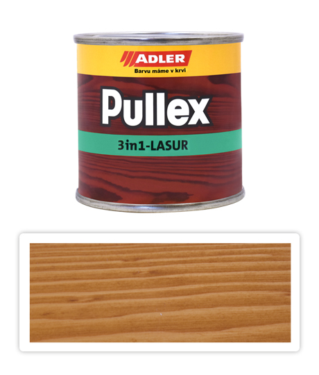 ADLER Pullex 3in1 Lasur - tenkovrstvá impregnační lazura 0.075 l Dub