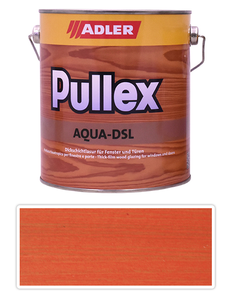 ADLER Pullex Aqua DSL - vodou ředitelná lazura na dřevo 2.5 l Grosser Feuerfalter ST 08/4