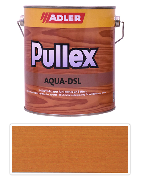 ADLER Pullex Aqua DSL - vodou ředitelná lazura na dřevo 2.5 l Tukan ST 08/3