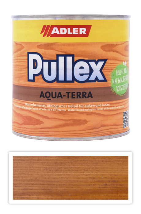 ADLER Pullex Aqua Terra - ekologický olej 0.75 l Modřín 50045