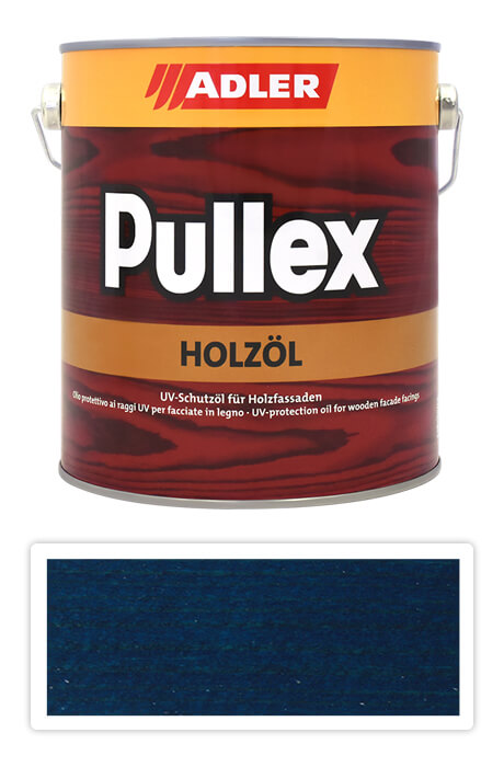 ADLER Pullex Holzöl - olej na ochranu dřeva v exteriéru 2.5 l Blauer Morpho ST 07/1