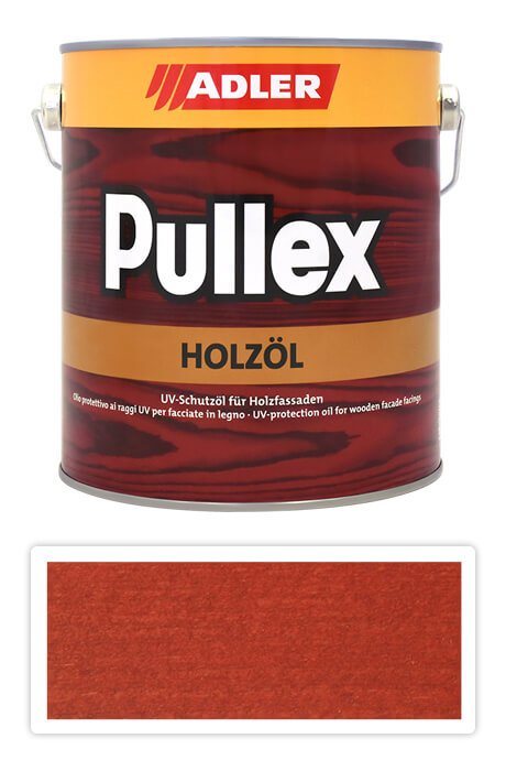 ADLER Pullex Holzöl - olej na ochranu dřeva v exteriéru 2.5 l Rote Grutze ST 02/2