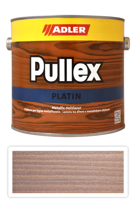 ADLER Pullex Platin - lazura na dřevo pro exteriér 2.5 l Karneolrot