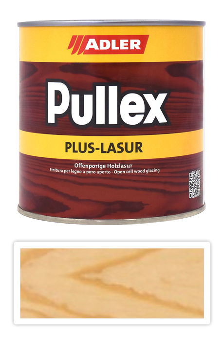 ADLER Pullex Plus Lasur - lazura na ochranu dřeva v exteriéru 0.75 l Bezbarvá 50330