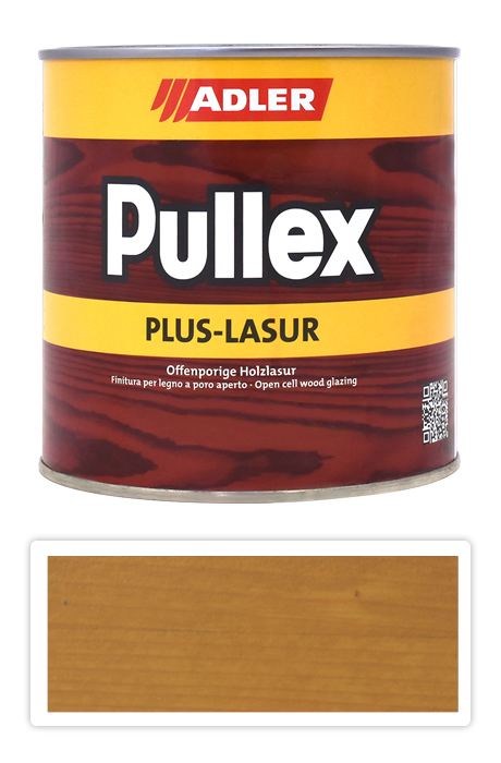 ADLER Pullex Plus Lasur - lazura na ochranu dřeva v exteriéru 0.75 l Chips LW 05/1