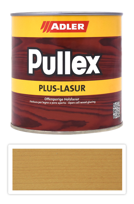 ADLER Pullex Plus Lasur - lazura na ochranu dřeva v exteriéru 0.75 l Dune ST 06/2