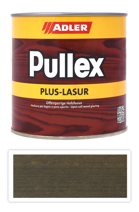 ADLER Pullex Plus Lasur - lazura na ochranu dřeva v exteriéru 0.75 l Grizzly ST 05/2