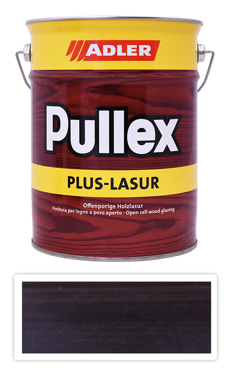 ADLER Pullex Plus Lasur - lazura na ochranu dřeva v exteriéru 4.5 l Wenge 50423