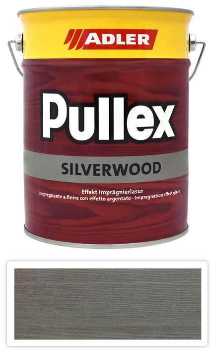 ADLER Pullex Silverwood - impregnační lazura 5 l Hliníkově šedá 50506