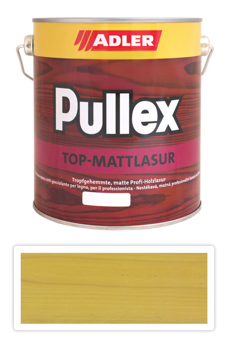 ADLER Pullex Top Mattlasur - tenkovrstvá matná lazura pro exteriéry 2.5 l Vrba