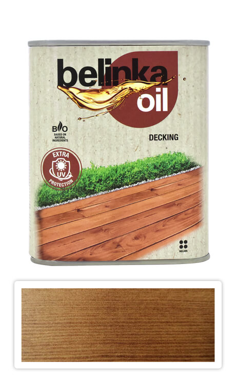 BELINKA Oil Decking - terasový olej 0.75 l Teak 203