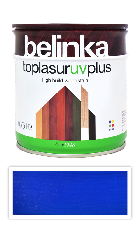 BELINKA Toplasur UV Plus - silnovrstvá lazura 0.75 l Modrá 72