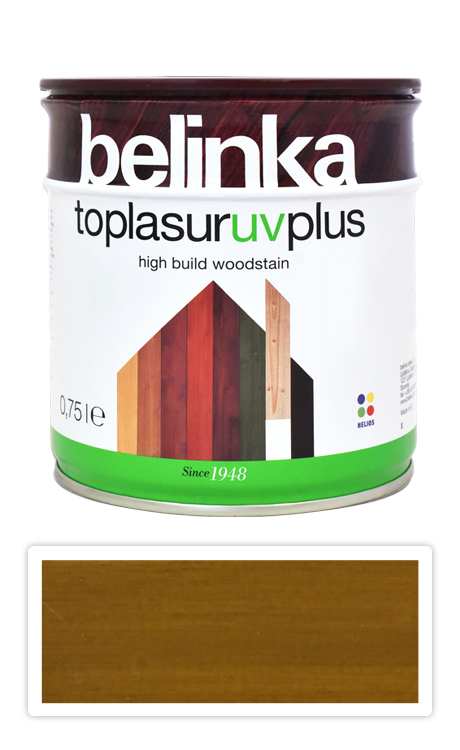 BELINKA Toplasur UV Plus - silnovrstvá lazura 0.75 l Oliva 27