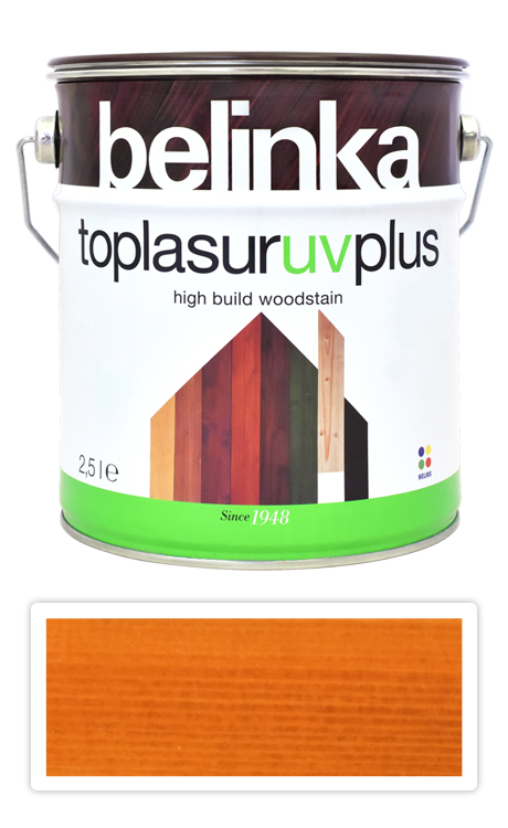 BELINKA Toplasur UV Plus - silnovrstvá lazura 2.5 l Modřín 14