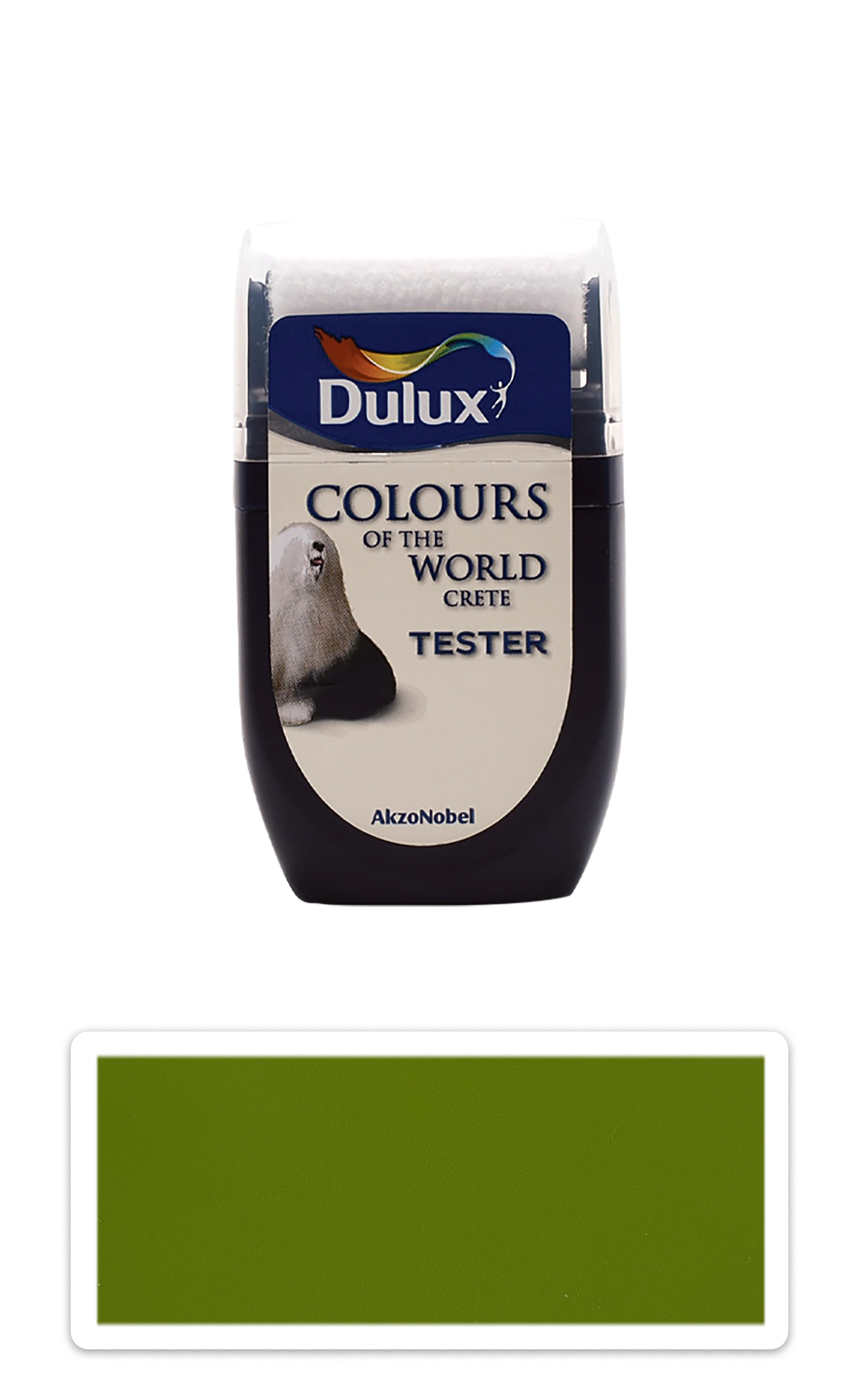 DULUX Colours of the World - matná krycí malířská barva 0.03 l Divoké liány vzorek