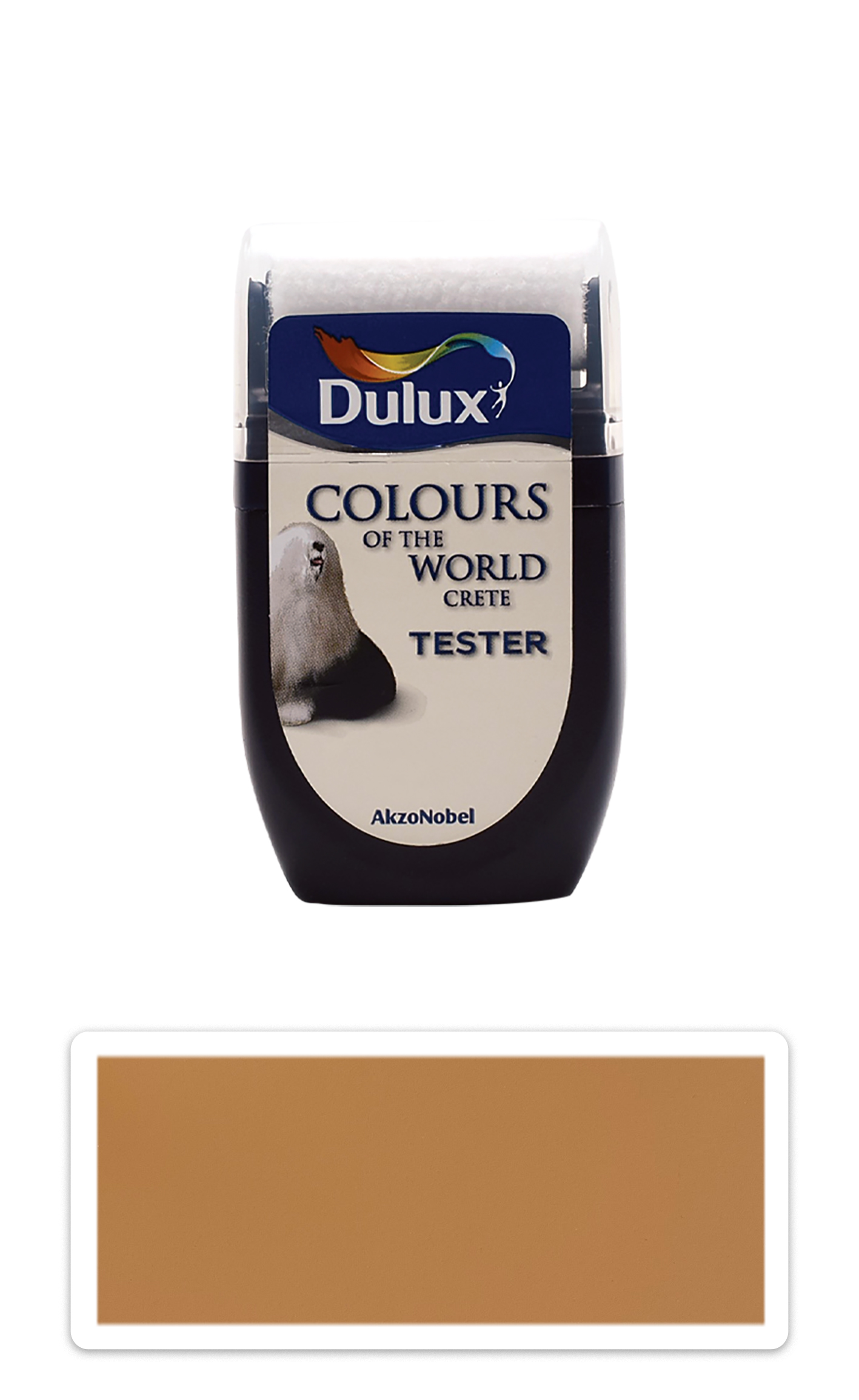 DULUX Colours of the World - matná krycí malířská barva 0.03 l Písková mandala vzorek