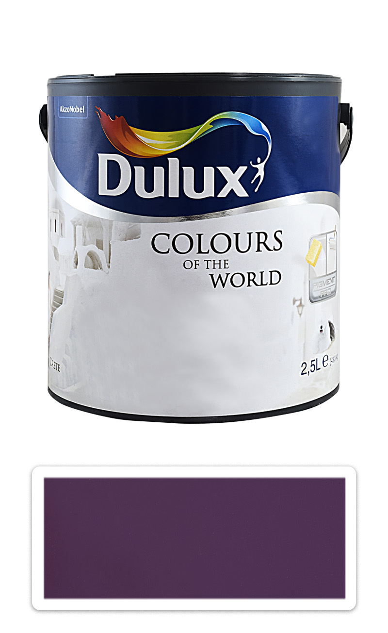 DULUX Colours of the World - matná krycí malířská barva do interiéru 2.5 l Levandule