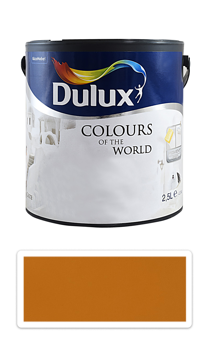 DULUX Colours of the World - matná krycí malířská barva do interiéru 2.5 l Sušená meruňka