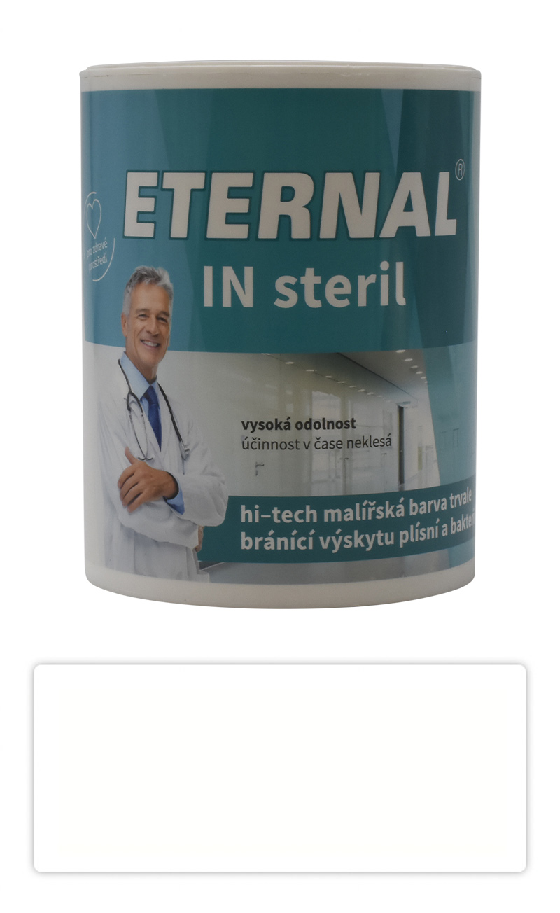 ETERNAL IN Steril - malířská barva proti napadení plísní a bakteriemi 1 l Bílá