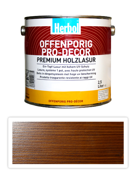 Herbol Offenporig Pro-decor 2.5l ořech 8405