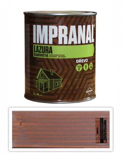 Impranal Lazura Slabovrstvá 0.75l Teak