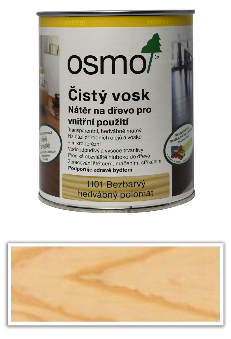 OSMO Čistý vosk 0.75 l Bezbarvý 1101