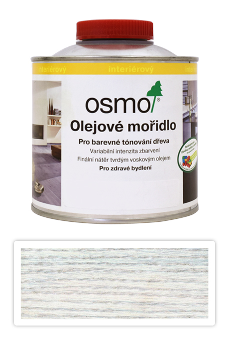 OSMO Olejové mořidlo 0.5 l Bílá 3501