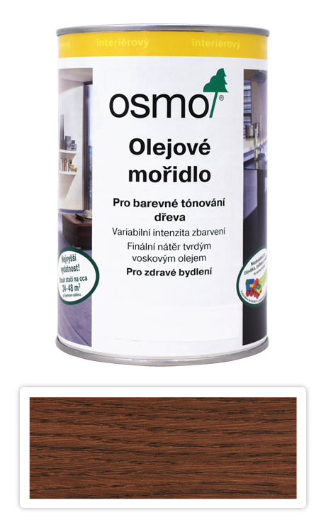 OSMO Olejové mořidlo 1 l Cognac 3543