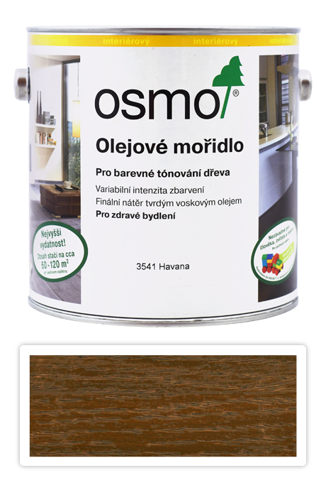 OSMO Olejové mořidlo 2.5 l Havana 3541