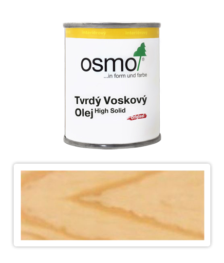 OSMO Tvrdé voskové oleje 0.125 l Polomat (matný plus) 3065