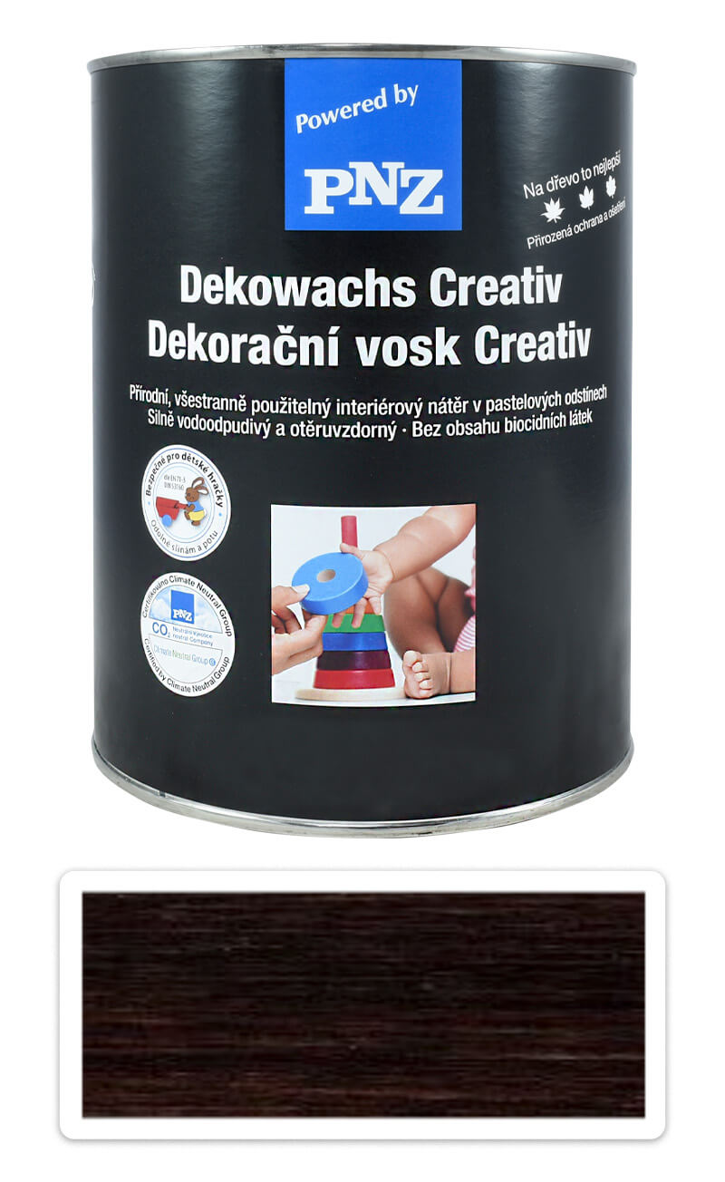 PNZ Dekorační vosk Creativ 2.5 l Černý